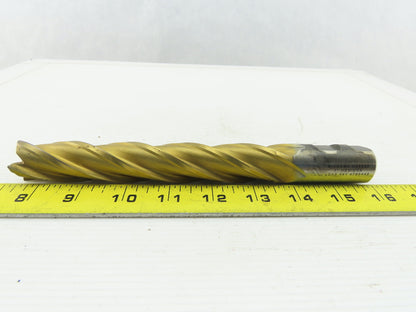 Niagara 1" HSS, 5.441 Lead Square End Mill 4-Flute 8-1/2 OAL, 6" LOC
