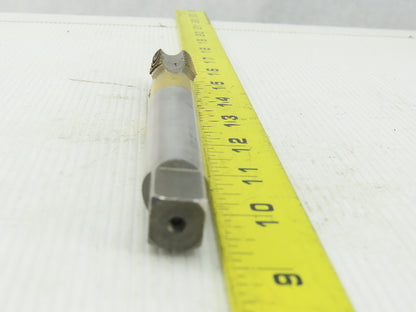1203S22W 1/2-14 x 6" NPT 4 Flute Tin Coated Extension Hand Tap