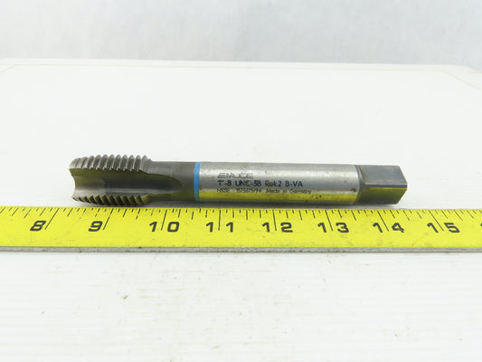 Emuge Rek2 B-VA 1-8 UNC-3B Machine Plug Hand Tap Cobalt HSSE 11°17'/400