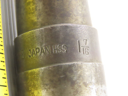 Nachi Forge 1-7/16" MT4 Taper 2 Flute Spiral 135° Angle Drill Bit 24" OAL