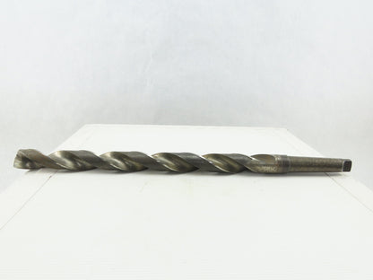 Nachi Forge 1-7/16" MT4 Taper 2 Flute Spiral 135° Angle Drill Bit 24" OAL