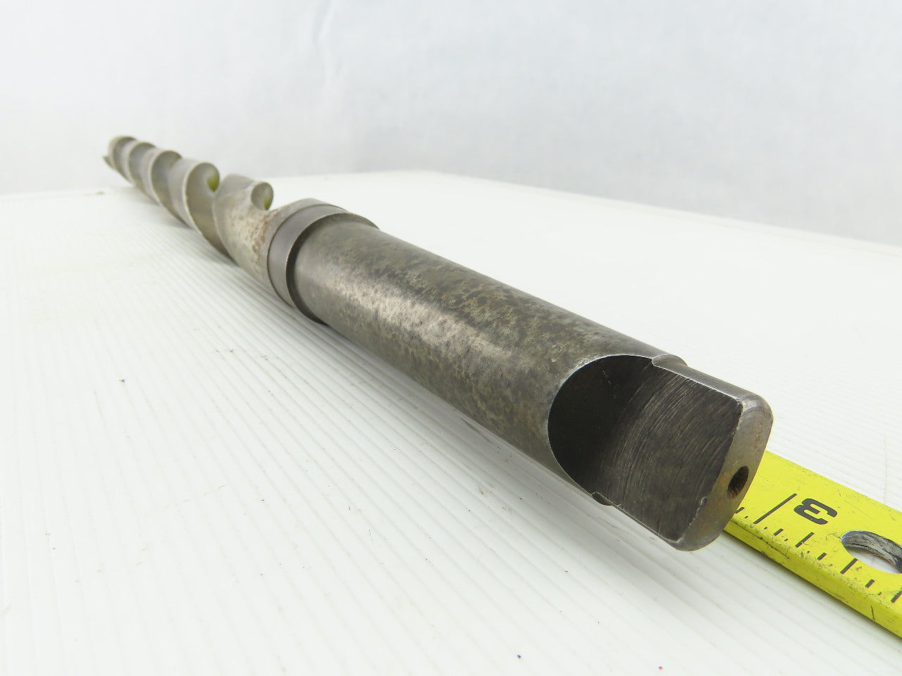 Nachi Forge 1-7/16" MT4 Taper 2 Flute Spiral 135° Angle Drill Bit 24" OAL