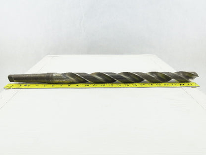 Nachi Forge 1-7/16" MT4 Taper 2 Flute Spiral 135° Angle Drill Bit 24" OAL