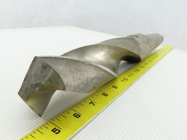 Latrobe 2-5/32" MT5 Taper 2 Flute Spiral 118° Angle Drill Bit 24" OAL