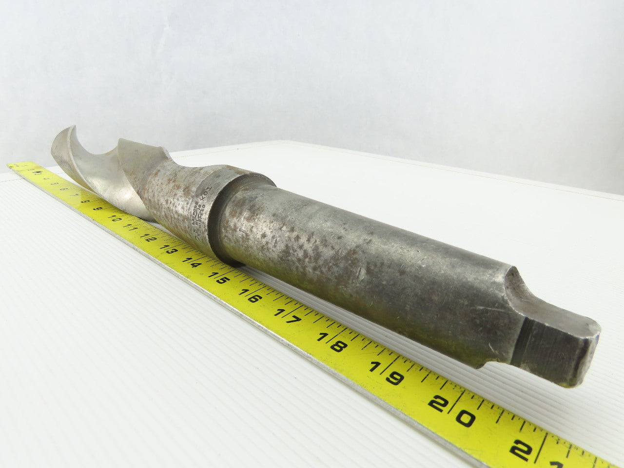 Latrobe 2-5/32" MT5 Taper 2 Flute Spiral 118° Angle Drill Bit 24" OAL