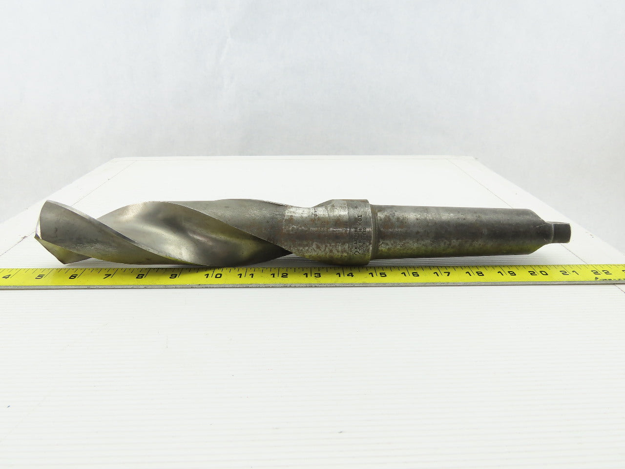 Latrobe 2-5/32" MT5 Taper 2 Flute Spiral 118° Angle Drill Bit 24" OAL