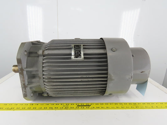 Fuji MPF2165G 11kW 200V 50/200Hz 1500/6000RPM Dual Speed Induction Motor 160M