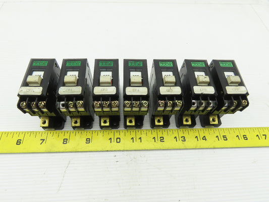 Izumi NRC-111 10A 5A 7A-AA 250VAC 50/60Hz Circuit Breaker Lot Of 7