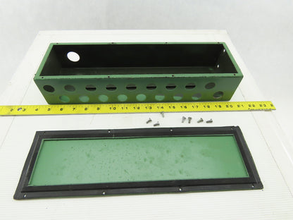 15-3/4" x 4-3/4" x 3" 18 Port Junction Electrical Hydraulic Valve Box