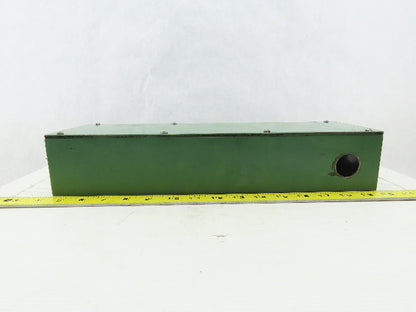 15-3/4" x 4-3/4" x 3" 18 Port Junction Electrical Hydraulic Valve Box