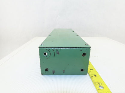 15-3/4" x 4-3/4" x 3" 18 Port Junction Electrical Hydraulic Valve Box