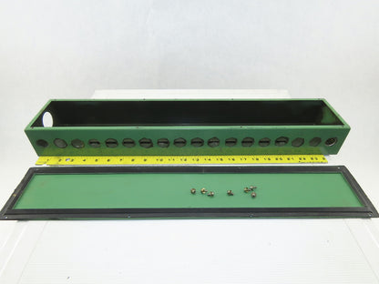 25-1/2" x 4-3/4" x 3" 18 Port Junction Electrical Hydraulic Valve Box