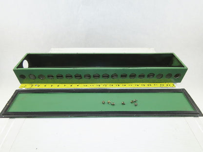 25-1/2" x 4-3/4" x 3" 18 Port Junction Electrical Hydraulic Valve Box