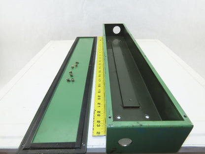 25-1/2" x 4-3/4" x 3" 18 Port Junction Electrical Hydraulic Valve Box