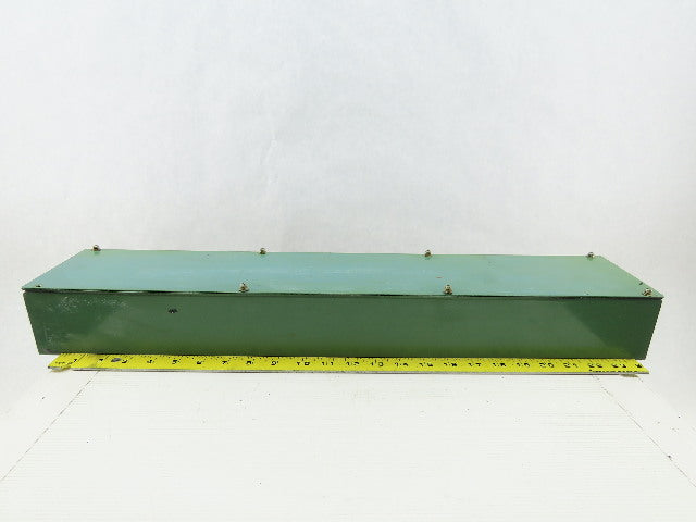 25-1/2" x 4-3/4" x 3" 18 Port Junction Electrical Hydraulic Valve Box