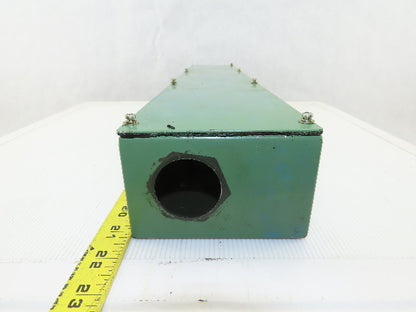 25-1/2" x 4-3/4" x 3" 18 Port Junction Electrical Hydraulic Valve Box