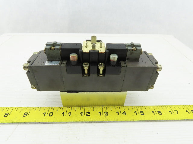 CKD PV5-6-FPG-D-3 Double Solenoid Pneumatic Directional Valve 24VDC