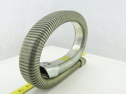 1061493 2-1/4" x 1" Enclosed Galvanized Cable Carrier Drag Chain 34" OAL