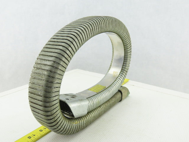1061493 2-1/4" x 1" Enclosed Galvanized Cable Carrier Drag Chain 34" OAL
