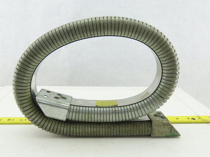 1061493 2-1/4" x 1" Enclosed Galvanized Cable Carrier Drag Chain 34" OAL