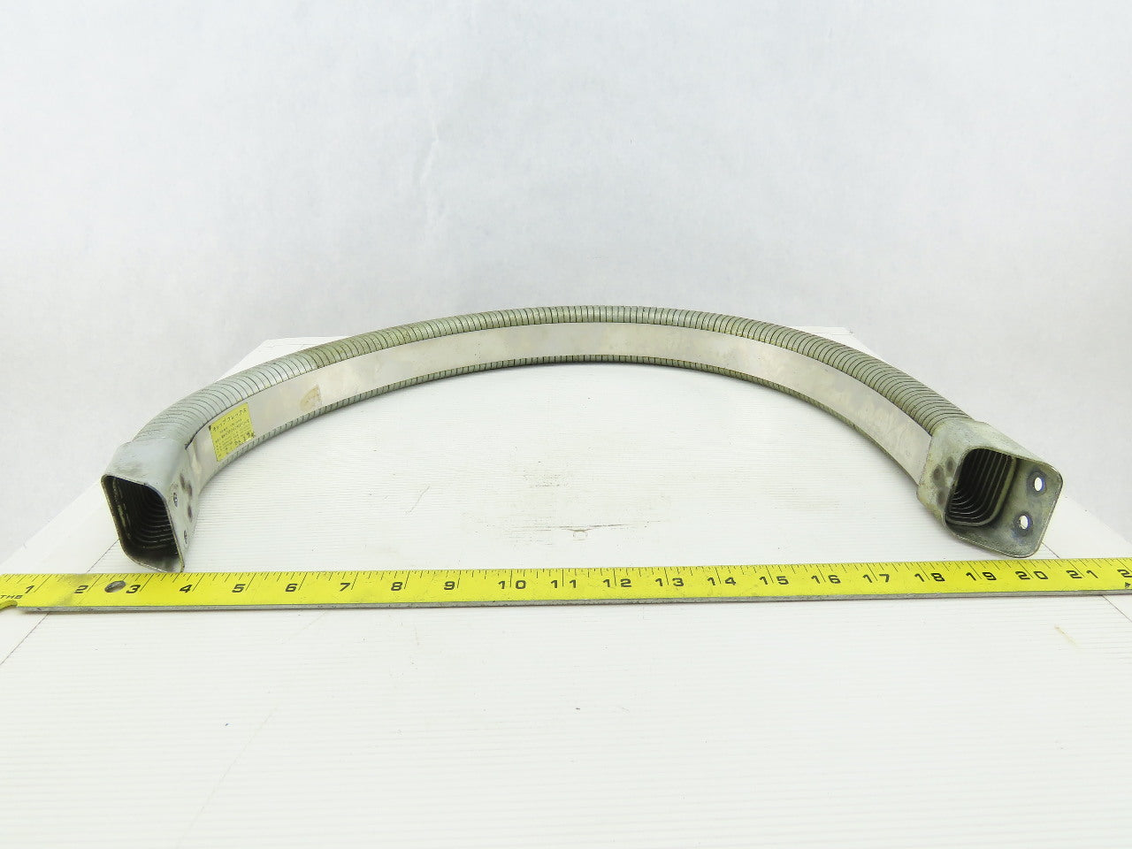 1061493 2-1/4" x 1" Enclosed Galvanized Cable Carrier Drag Chain 34" OAL