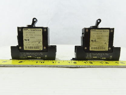 Fuji CP31E/10W 10A 250VAC 50/60Hz Circuit Breaker Lot Of 2