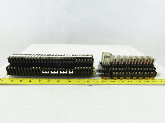 Idec BNDH 15 G2R-SND 600V Wire Terminal And Relay Block 36 Total