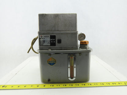 Showa LCB1 5433 100V 50/60Hz 1Ph 0.15l/min Piston Lubricator Pump