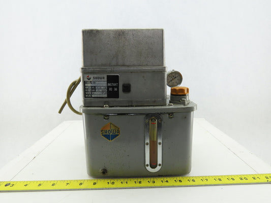 Showa LCB1 5433 100V 50/60Hz 1Ph 0.15l/min Piston Lubricator Pump