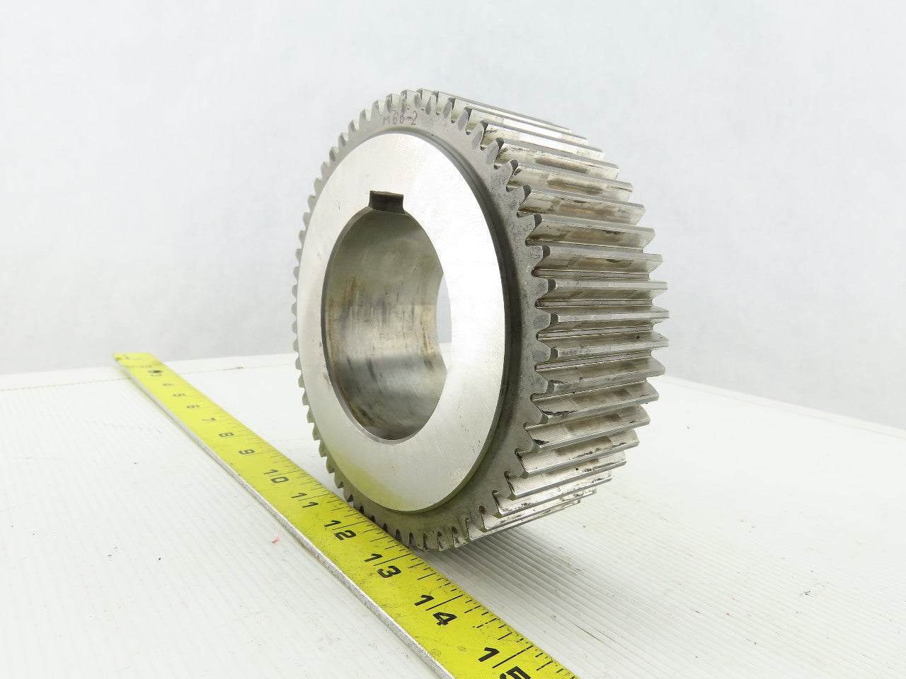 M6B-2 144.50mm OD x 50mm Wide 56 Tooth Spur 8mm Pitch Gear 2-7/8" Bore
