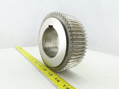 M6B-2 144.50mm OD x 50mm Wide 56 Tooth Spur 8mm Pitch Gear 2-7/8" Bore