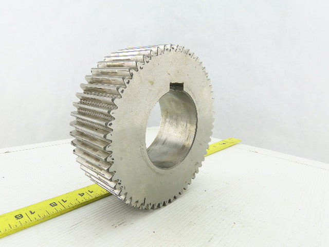 M6B-2 144.50mm OD x 50mm Wide 56 Tooth Spur 8mm Pitch Gear 2-7/8" Bore