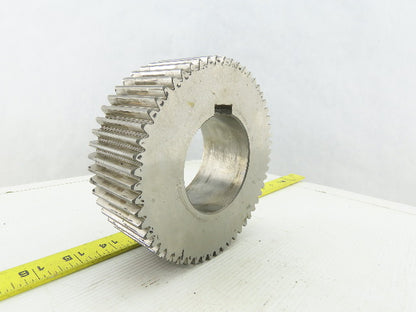 M6B-2 144.50mm OD x 50mm Wide 56 Tooth Spur 8mm Pitch Gear 2-7/8" Bore