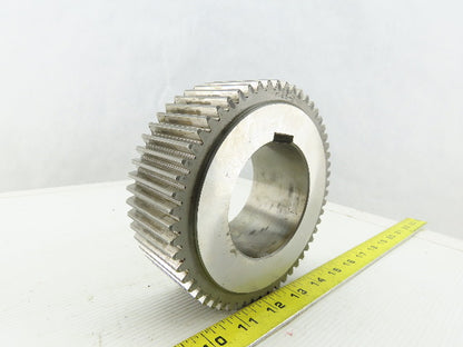 M6B-2 144.50mm OD x 50mm Wide 56 Tooth Spur 8mm Pitch Gear 2-7/8" Bore