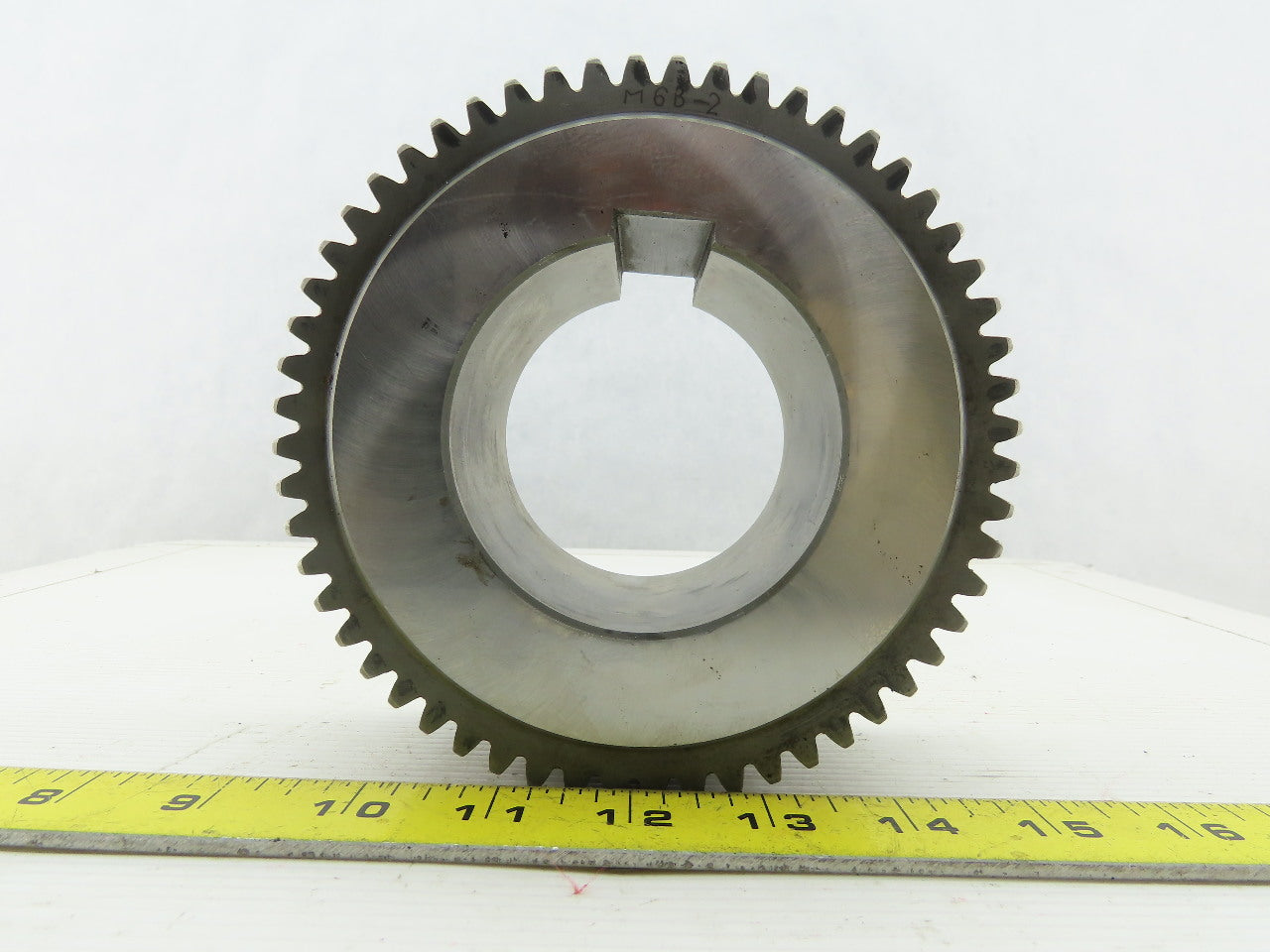 M6B-2 144.50mm OD x 50mm Wide 56 Tooth Spur 8mm Pitch Gear 2-7/8" Bore
