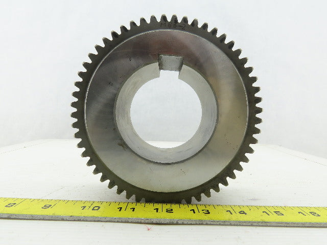 M6B-2 144.50mm OD x 50mm Wide 56 Tooth Spur 8mm Pitch Gear 2-7/8" Bore