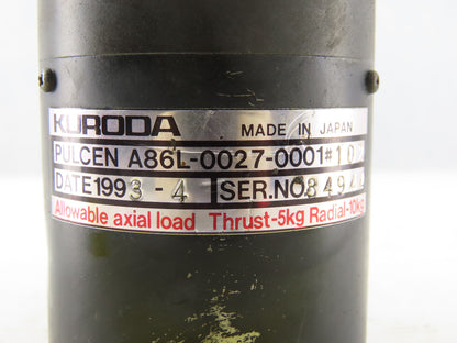 Kuroda A86L-0027-0001 Rotary Position Encoder