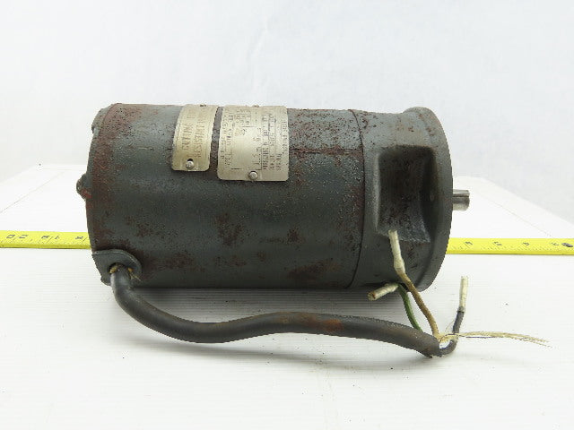 Yaskawa EELQ-5W 0.2kW 200V 50/60Hz 915/1090PRM 3Ph Electric Induction Motor