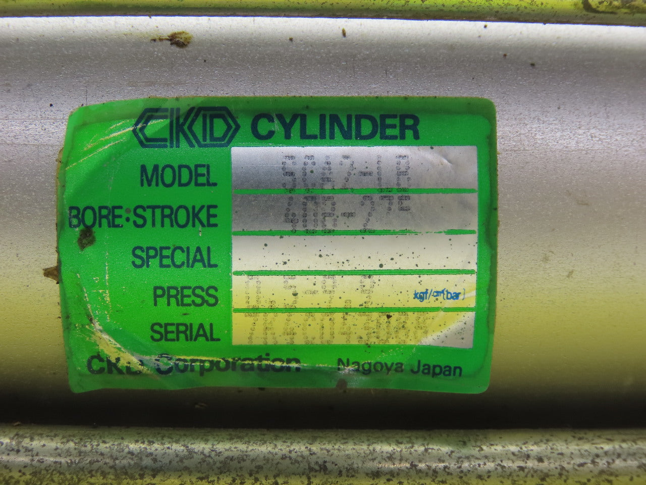 CKD SCA2-LB 40B-275 1-3/4" Bore 11" Stroke Double Acting Air Cylinder