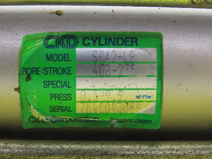 CKD SCA2-LB 40B-275 1-3/4" Bore 11" Stroke Double Acting Air Cylinder