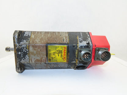 Fanuc A06B-0512-B002 110V 3Ph 2000RPM 5.9Nm Perm Magnet AC Servo Motor