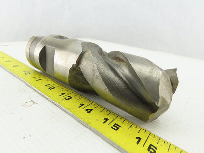 2" Right Hand 3 Flute 6.980 Lead 2-7/8 "Cut End Mill 2" Combination Shank