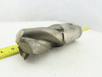2" Right Hand 3 Flute 6.980 Lead 2-7/8 "Cut End Mill 2" Combination Shank
