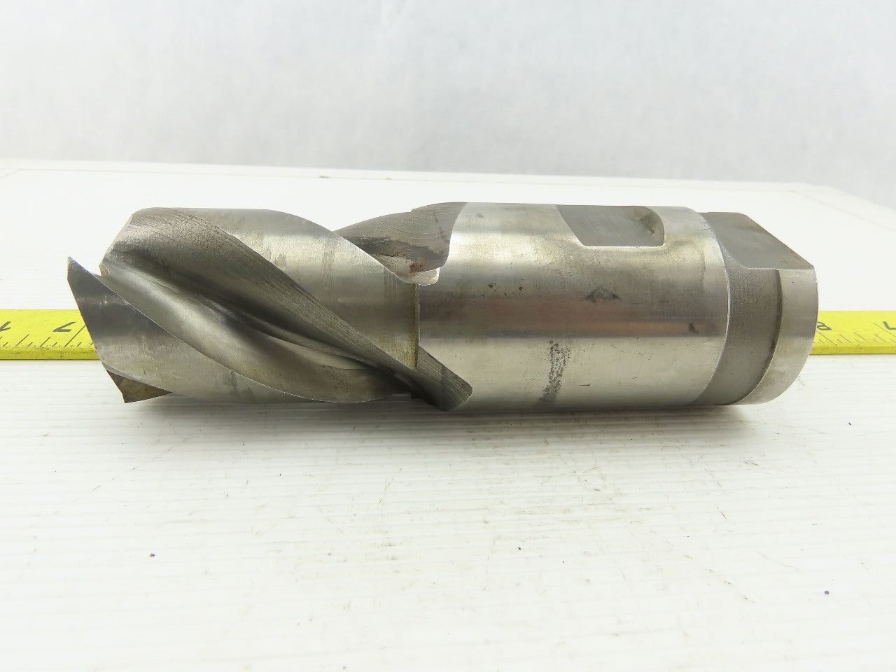 2" Right Hand 3 Flute 6.980 Lead 2-7/8 "Cut End Mill 2" Combination Shank