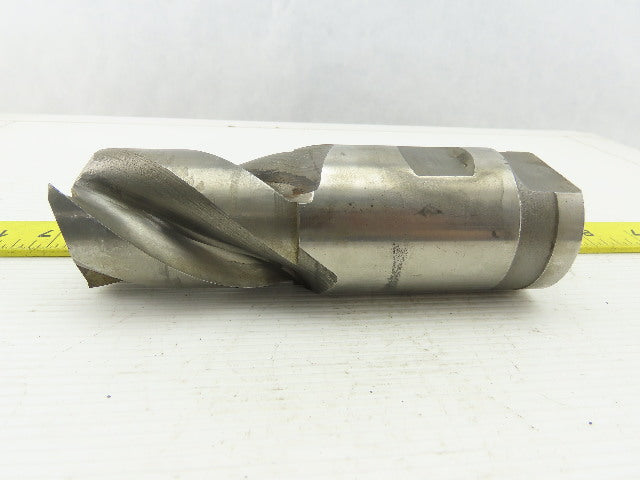2" Right Hand 3 Flute 6.980 Lead 2-7/8 "Cut End Mill 2" Combination Shank
