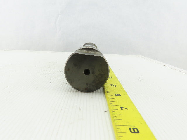 2" Right Hand 6 Flute HSS 6" Cut End Mill 2" Straight Shank Sharpened 9-3/4 OAL