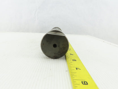 2" Right Hand 6 Flute HSS 6" Cut End Mill 2" Straight Shank Sharpened 9-3/4 OAL