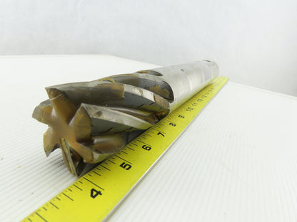 Melin 2" Dia 6 Flute End Mill 3-3/8" LOC  14-5/8" OAL 2" Shank