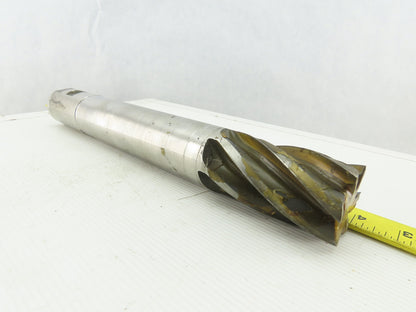 Melin 2" Dia 6 Flute End Mill 3-3/8" LOC  14-5/8" OAL 2" Shank