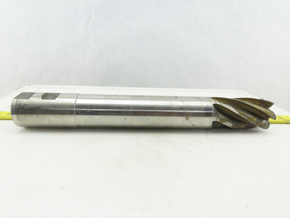 Melin 2" Dia 6 Flute End Mill 3-3/8" LOC  14-5/8" OAL 2" Shank